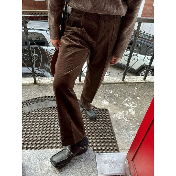 OH Corduroy Straight Leg Pants OH Corduroy Straight Leg Pants