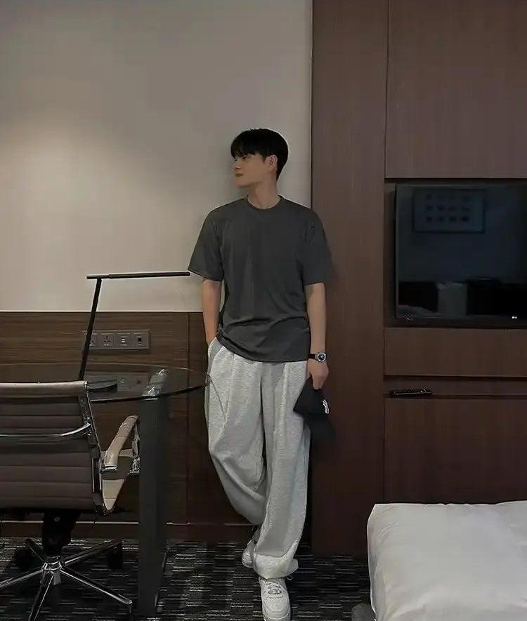 OH Cozy Fit Sports Sweatpants-korean-fashion-Pants-OH Atelier-OH Garments