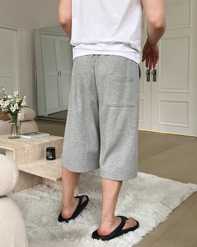 OH Drawcord Sports Sweat Shorts-korean-fashion-Shorts-OH Atelier-OH Garments