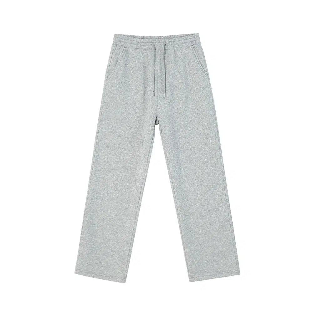 OH Drawstring Regular Bootcut Sweatpants-korean-fashion-Pants-OH Atelier-OH Garments