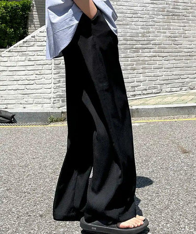 OH Drawstring Straight Versatile Pants-korean-fashion-Pants-OH Atelier-OH Garments
