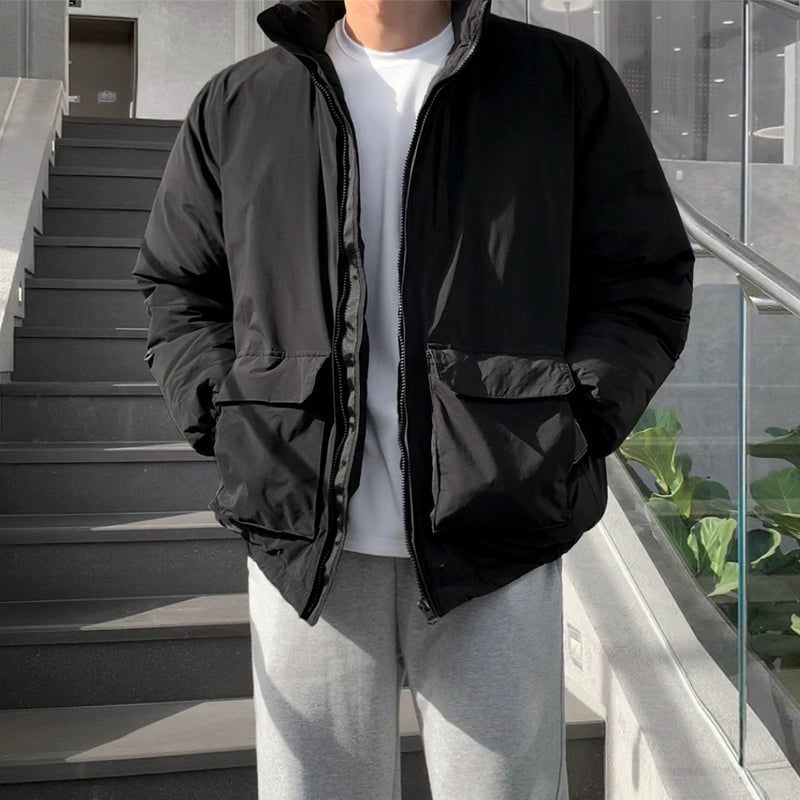OH Dual Pocket Workwear Jacket-korean-fashion-Jacket-OH Atelier-OH Garments