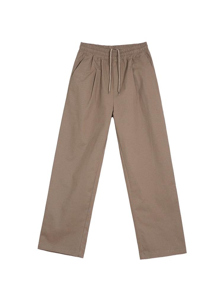 OH Elastic Drawstring Waist Pants-korean-fashion-Pants-OH Atelier-OH Garments