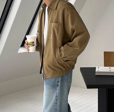 OH Front Pocket Versatile Jacket-korean-fashion-Jacket-OH Atelier-OH Garments