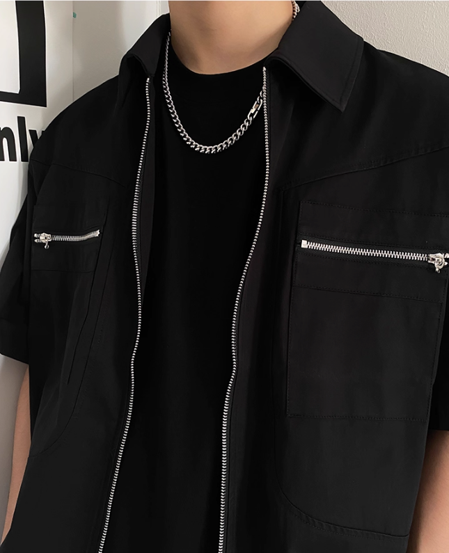 OH Hip Hop Link Chain Necklace-korean-fashion-Necklace-OH Atelier-OH Garments