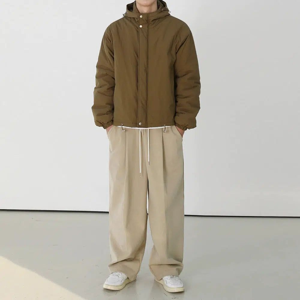 OH Minimalist Hooded Puffer Jacket-korean-fashion-Jacket-OH Atelier-OH Garments