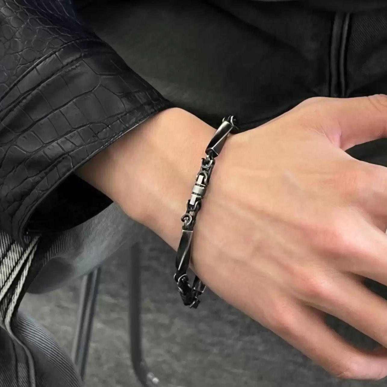 OH Mobius Chains Bracelet-korean-fashion-Bracelet-OH Atelier-OH Garments