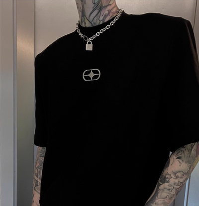 OH Padlock Chain Necklace-korean-fashion-Necklace-OH Atelier-OH Garments