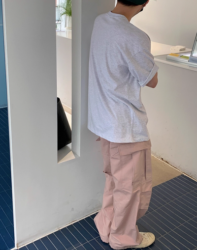 OH Ruched Hem Cargo Pants-korean-fashion-Pants-OH Atelier-OH Garments