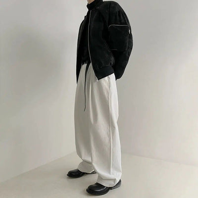 OH Side Pocket Bomber Jacket-korean-fashion-Jacket-OH Atelier-OH Garments