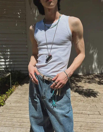 OH Slim Fit Versatile Tank Top-korean-fashion-Tank Top-OH Atelier-OH Garments