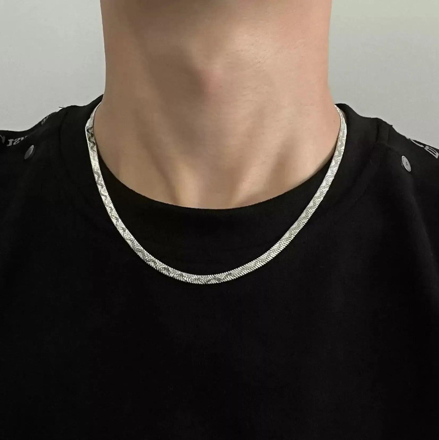 OH Snake Pattern Necklace-korean-fashion-Necklace-OH Atelier-OH Garments