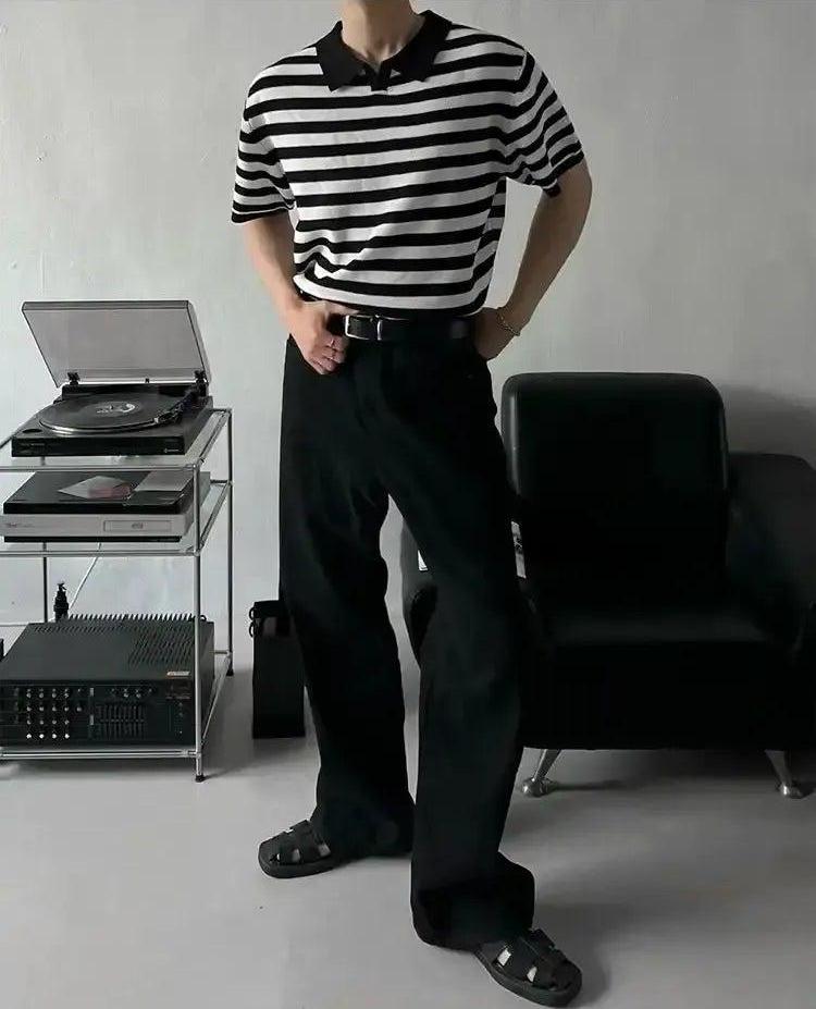 OH Solid Straight Jeans-korean-fashion-Jeans-OH Atelier-OH Garments