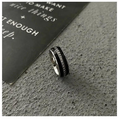 OH Starry Dual Tone Ring-korean-fashion-Ring-OH Atelier-OH Garments