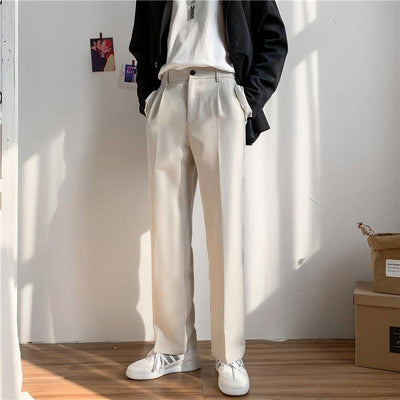 OH Straight Suit Trousers-korean-fashion-Pants-OH Atelier-OH Garments