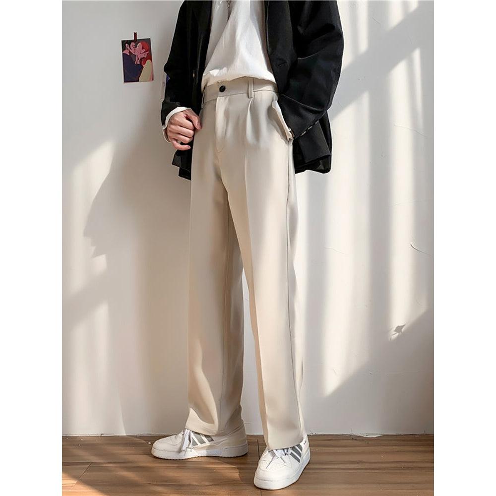 OH Straight Suit Trousers-korean-fashion-Pants-OH Atelier-OH Garments