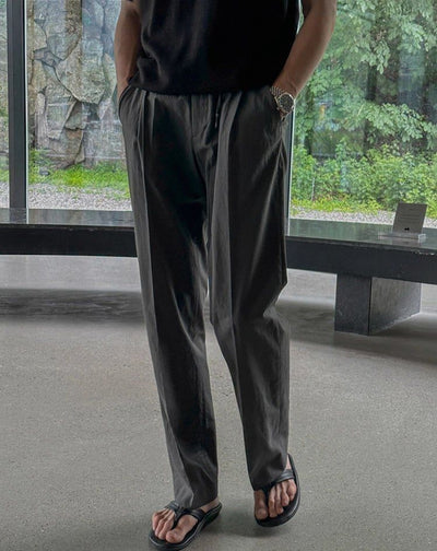 OH Summer Bootcut Style Pants-korean-fashion-Pants-OH Atelier-OH Garments