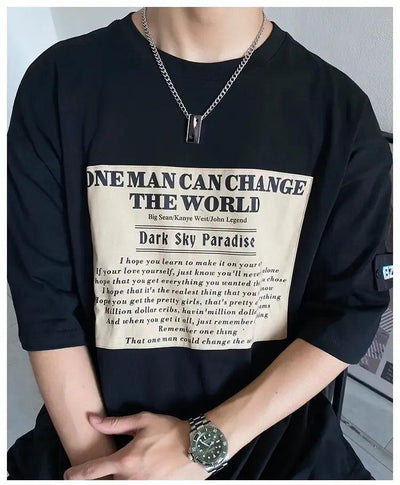 OH TaiChi Metal Pendant Necklace