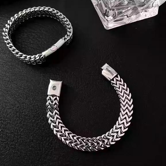 OH Thick Chain Bracelet-korean-fashion-Bracelet-OH Atelier-OH Garments