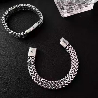 OH Thick Chain Bracelet-korean-fashion-Bracelet-OH Atelier-OH Garments