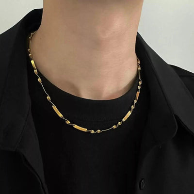 OH Twisted Snake Bone Necklace-korean-fashion-Necklace-OH Atelier-OH Garments