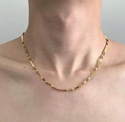 OH Twisted Snake Bone Necklace-korean-fashion-Necklace-OH Atelier-OH Garments