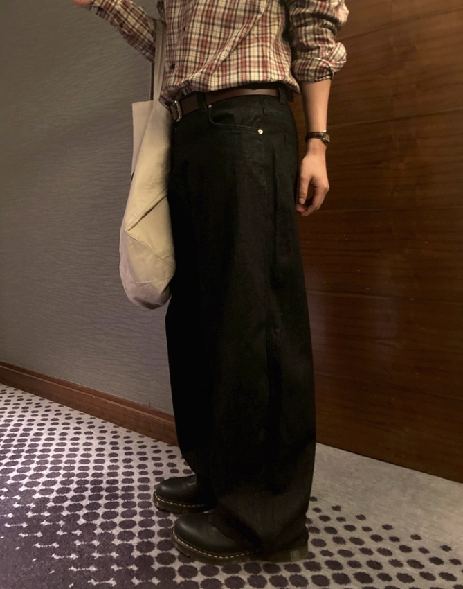 OH Urban Straight Cut Jeans-korean-fashion-Jeans-OH Atelier-OH Garments