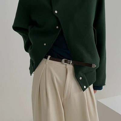 OH Vintage Matte Buckle Belt-korean-fashion-Belt-OH Atelier-OH Garments