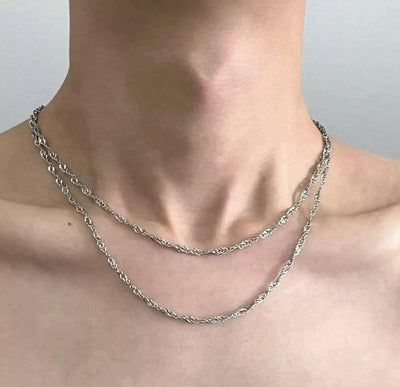 OH Water Wave Necklace-korean-fashion-Necklace-OH Atelier-OH Garments