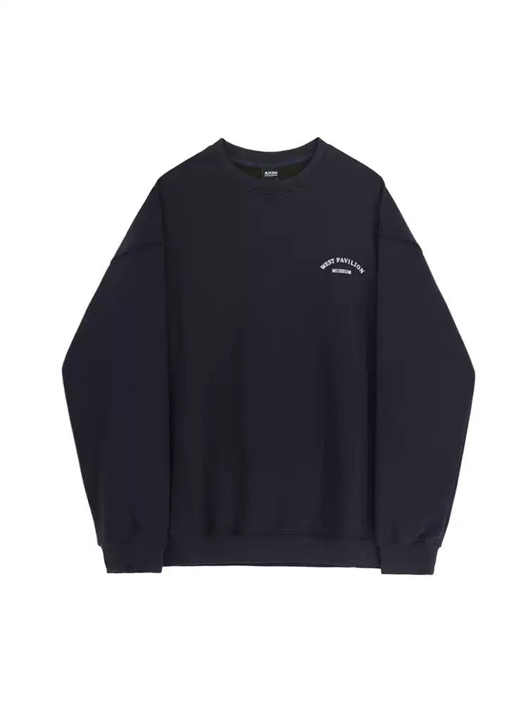 OH West Pavilion Museum Crewneck-korean-fashion-Crewneck-OH Atelier-OH Garments