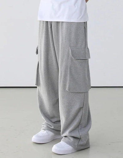 OH Wide Pocket Athleisure Sweatpants-korean-fashion-Pants-OH Atelier-OH Garments