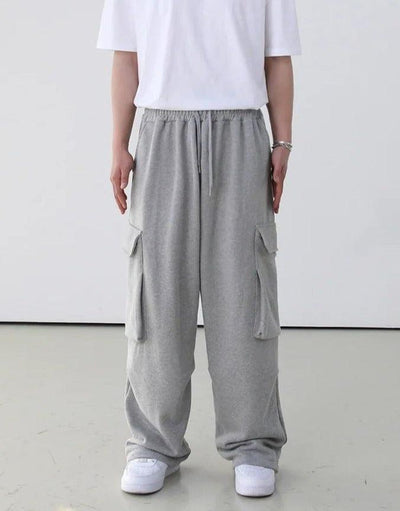 OH Wide Pocket Athleisure Sweatpants-korean-fashion-Pants-OH Atelier-OH Garments