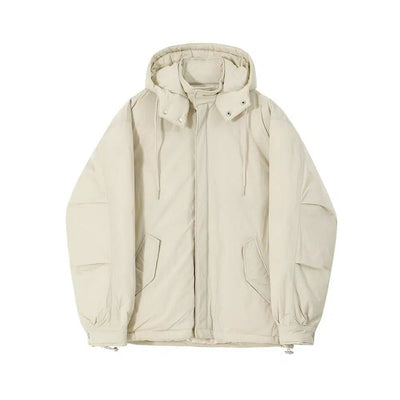 OH Workwear Hooded Puffer Jacket-korean-fashion-Jacket-OH Atelier-OH Garments