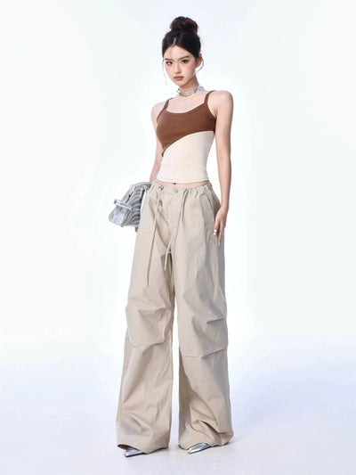 Shi Two-Tone Slim Fit Camisole-korean-fashion-Camisole-Shi's Closet-OH Garments