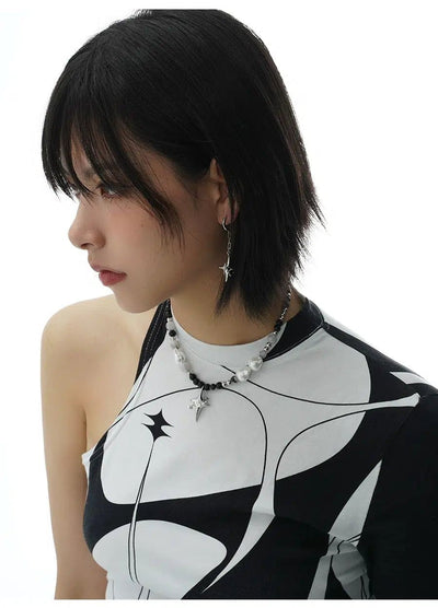 Sumi BNW Stones Star Pendant Necklace-korean-fashion-Necklace-Sumi's Closet-OH Garments