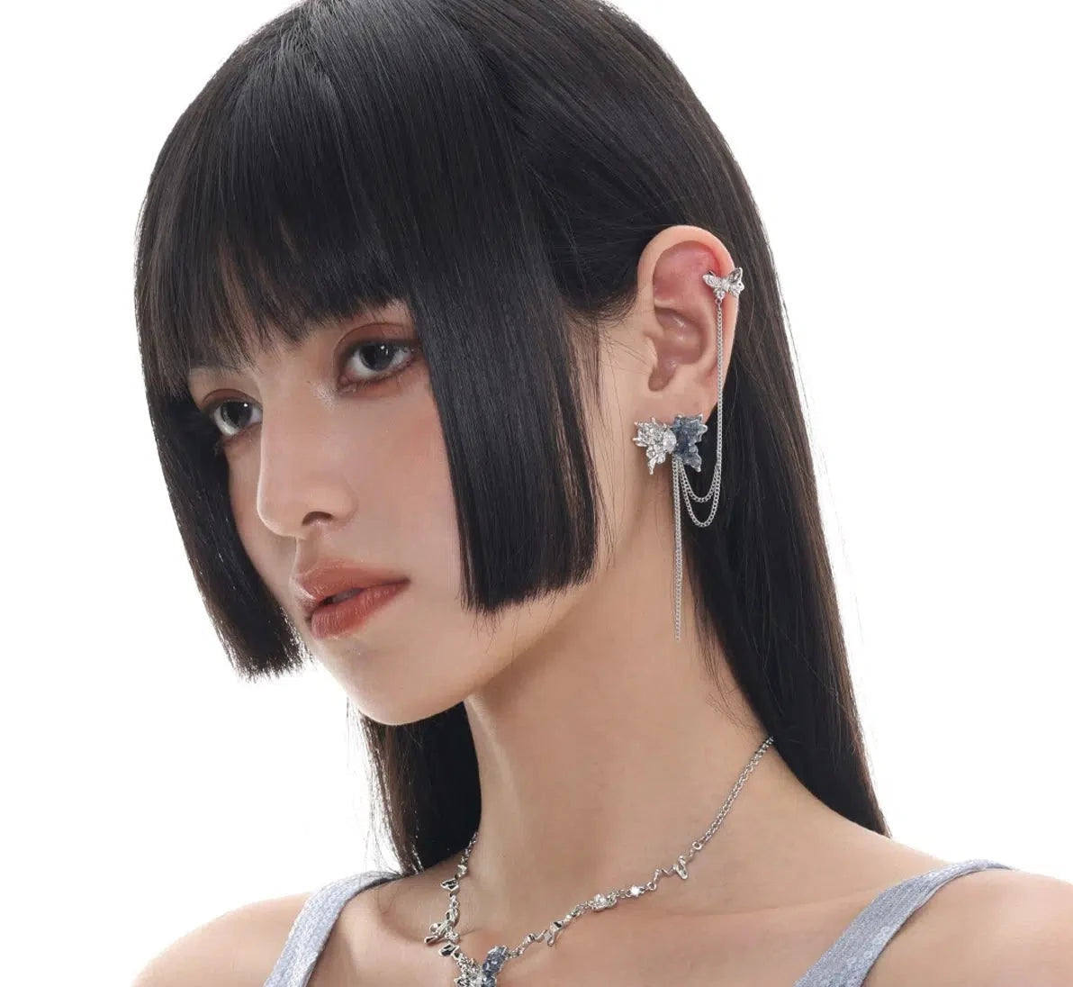 Sumi Gradient Butterfly Earrings-korean-fashion-Earrings-Sumi's Closet-OH Garments