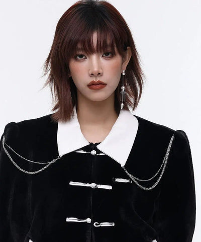 Sumi Pearl Tassel Dangling Earrings-korean-fashion-Earrings-Sumi's Closet-OH Garments