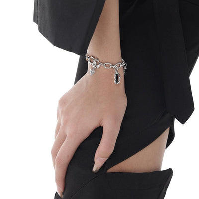 Sumi Starfish Obsidian Bracelet-korean-fashion-Bracelet-Sumi's Closet-OH Garments