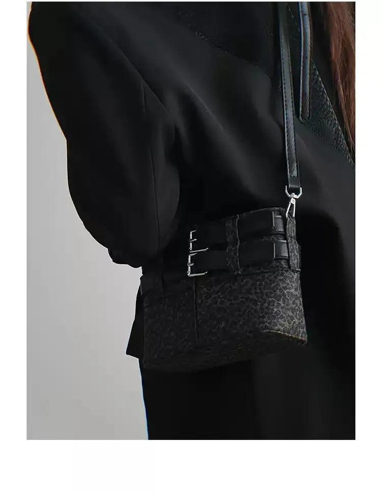 Taro Buckled Leopard Crossbody Bag-korean-fashion-Bag-Taro's Closet-OH Garments