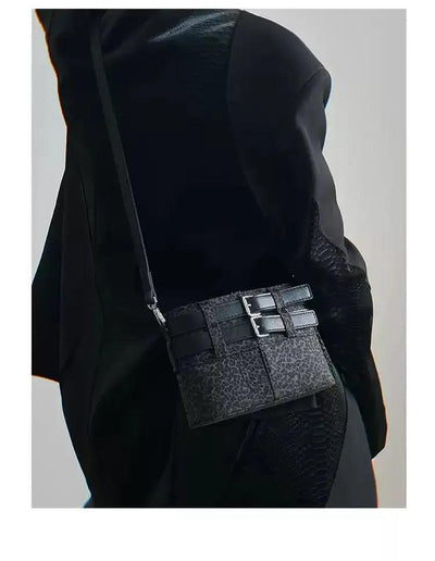 Taro Buckled Leopard Crossbody Bag-korean-fashion-Bag-Taro's Closet-OH Garments