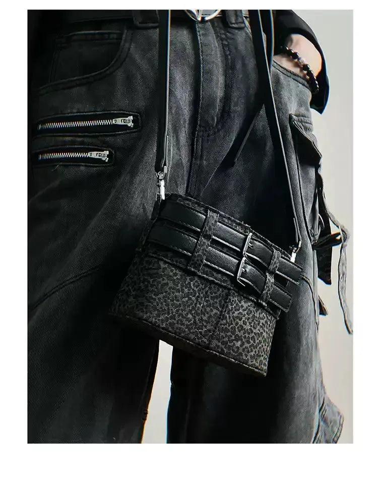Taro Buckled Leopard Crossbody Bag-korean-fashion-Bag-Taro's Closet-OH Garments