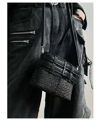Taro Buckled Leopard Crossbody Bag-korean-fashion-Bag-Taro's Closet-OH Garments