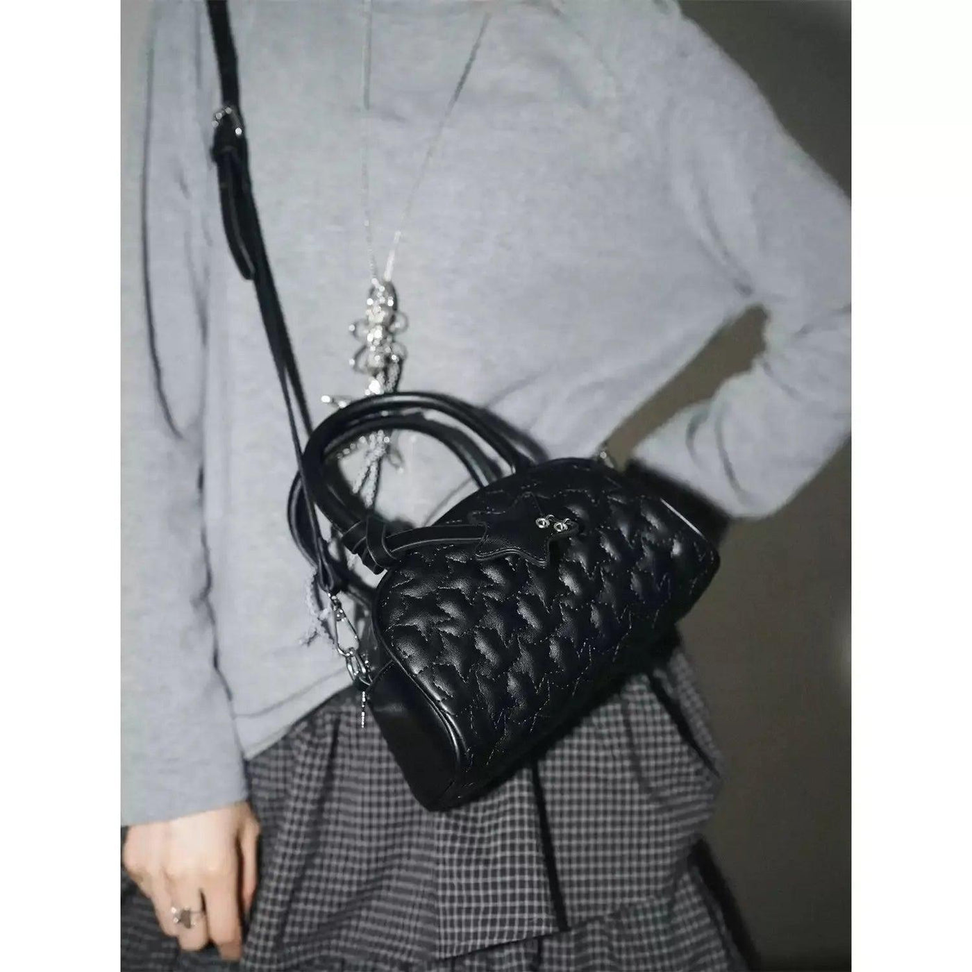 Taro Ebroidered Star Pattern Crossbody Bag-korean-fashion-Bag-Taro's Closet-OH Garments