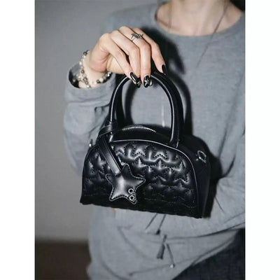 Taro Ebroidered Star Pattern Crossbody Bag-korean-fashion-Bag-Taro's Closet-OH Garments