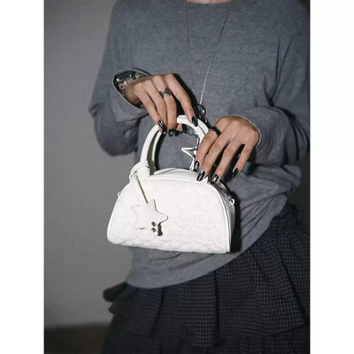 Taro Ebroidered Star Pattern Crossbody Bag-korean-fashion-Bag-Taro's Closet-OH Garments