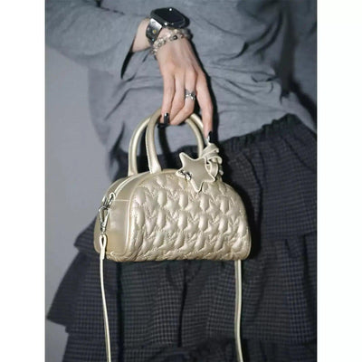 Taro Ebroidered Star Pattern Crossbody Bag-korean-fashion-Bag-Taro's Closet-OH Garments
