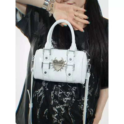 Taro Metallic Thorn Heart Crossbody Bag-korean-fashion-Bag-Taro's Closet-OH Garments