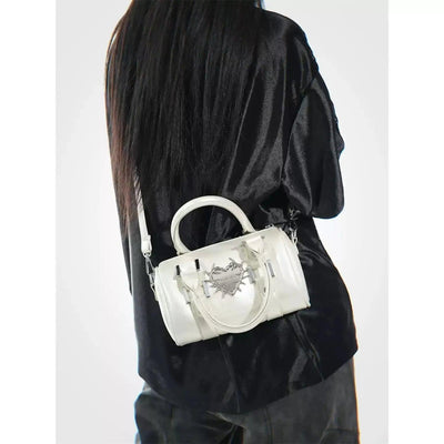 Taro Metallic Thorn Heart Crossbody Bag-korean-fashion-Bag-Taro's Closet-OH Garments