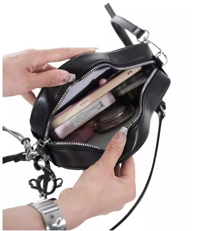 Taro Piano Polka Dots Crossbody Bag-korean-fashion-Bag-Taro's Closet-OH Garments