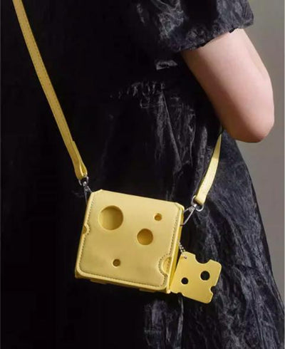 Taro Square Cheese Bag-korean-fashion-Bag-Taro's Closet-OH Garments